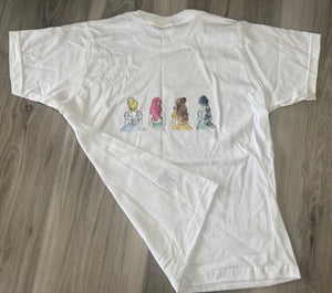 Rts 5/6y t shirt *NOT AS PICTURED! On natural color t shirt*