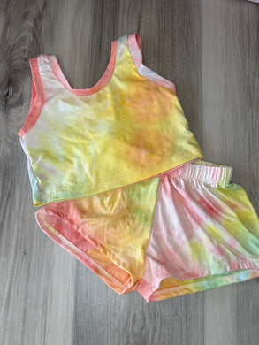Rts 4t crop tank and breezy shorts set